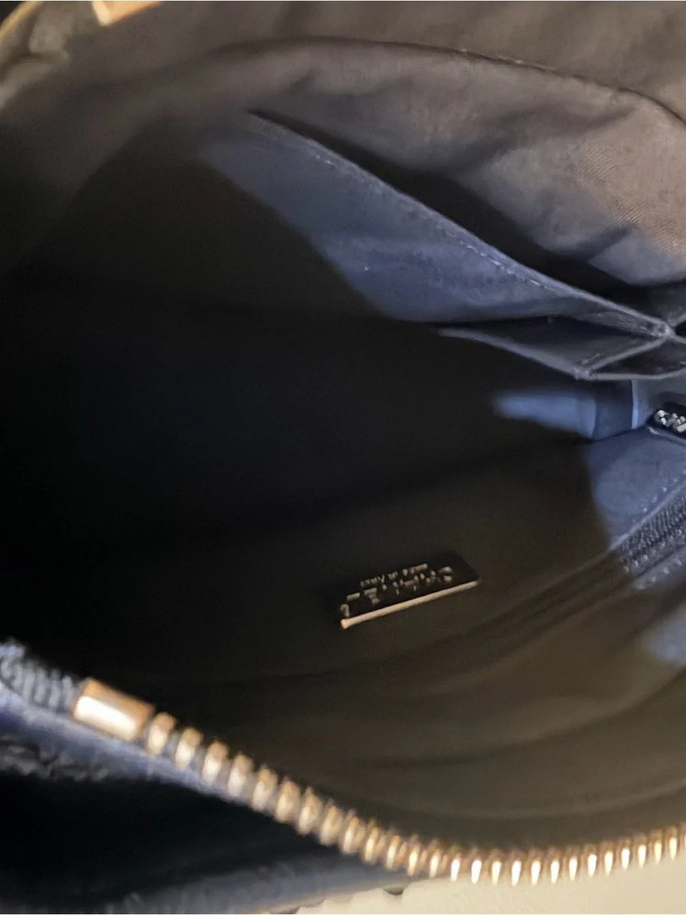 Chanel Gabrielle Small Hobo | Black & White Sequin Stripe — photo 12