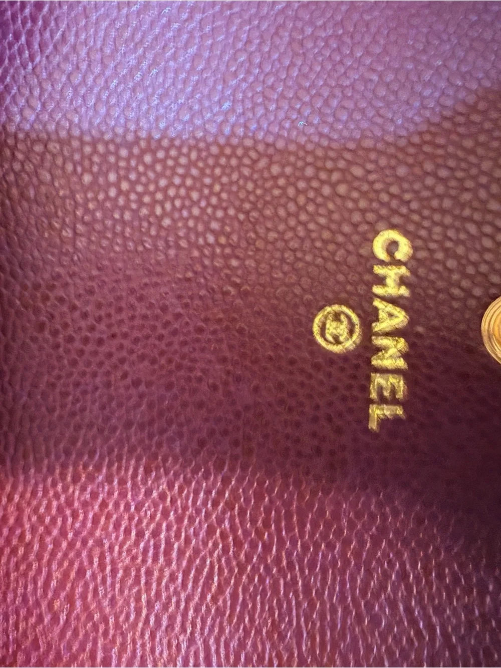 Chanel 26S Chevron Caviar Compact Wallet | Burgundy | Full Set — photo 7